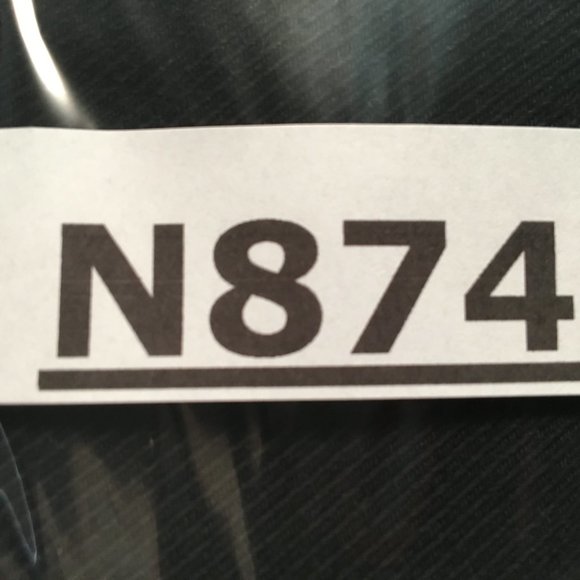 Urban Outfitters Standard Cloth Jeans 36 Mens Jet Black Riding Straight Tapered - Picture 14 of 14